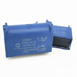  CBB61 Air Conditioner Fan Capacitor 450V 1.5mfd ROHS CP Manufactures
