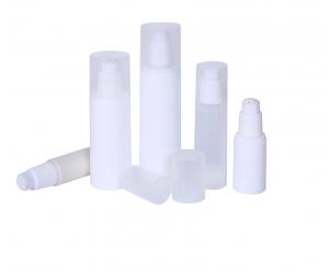 China Matte Frost PP Airless Pump Bottle 15ml  30ml 60ml 80ml 100ml Cosmetic airless Dispenser pump bottle on sale