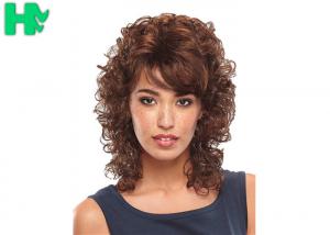  Pretty  Synthetic Hair Wigs / Heat Resistant 14 Inches Synthetic No Lace Hair Wig Manufactures