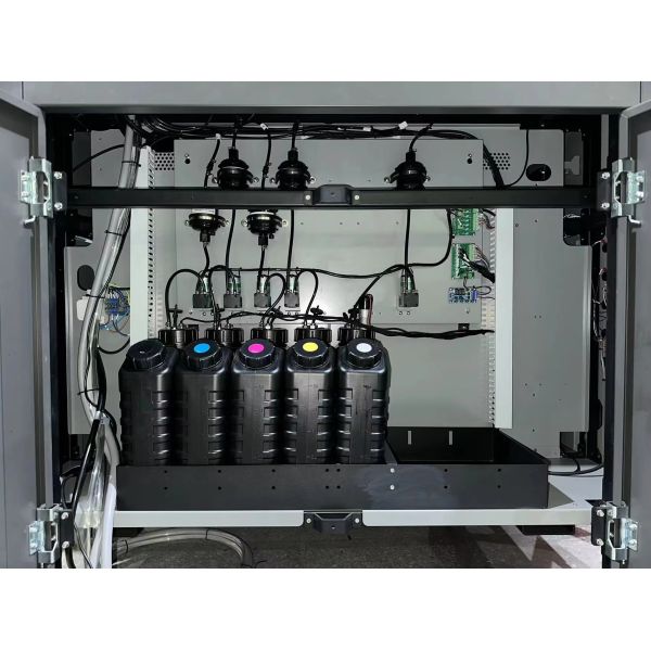 High Precision Soft Materials Printer Large Format Uv Hybrid Roll to Roll Printing Machine for Soft Film Car Sticker