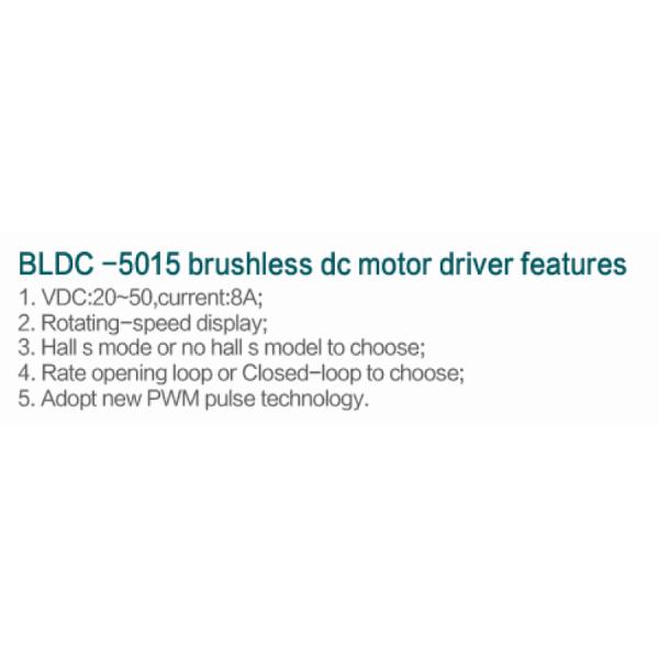 Brushless dc motor driver BLD-5015