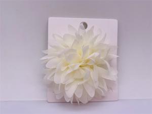  Dance Prom Flower Hair Clip white , Elastic Childrens Wedding Hair Accessories Manufactures