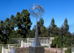  Large Outdoor Decorative Stainless Steel Sculpture Artists Garden Kinetic Sculpture Manufactures