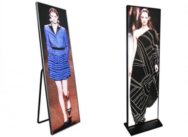 Quality Popular P2.5 Ultra Thin LED Advertising Box Indoor LED Poster Display For Shopping Room for sale