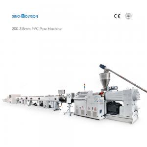  200-315MM PVC Pipe Production Line for Plastic Pipe Making 440V Manufactures