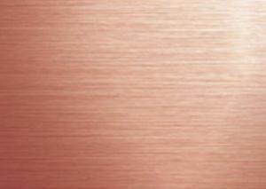 Decorative Rose Gold Stainless Steel Sheet , Durable Coloured Stainless Steel Sheet