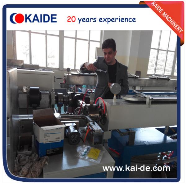 Quality How to change PE pipe line to drip irrigation pipe line-with round emitter inside for sale