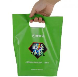  Shopping Custom Printed Die Cut Handle Bags Opaque Recycled Poly Bag Manufactures