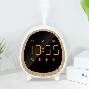 Smart Home Ultrasonic Aroma Diffuser With Clock Function