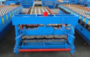  3kw High Speed Roof Panel Roll Forming Machine Using Galvanized Steel Coil Manufactures