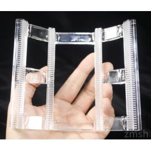 4 Inch 6 Inch High Purity Quartz Crystal Boat SiO2 Wafer Diffusion Processing