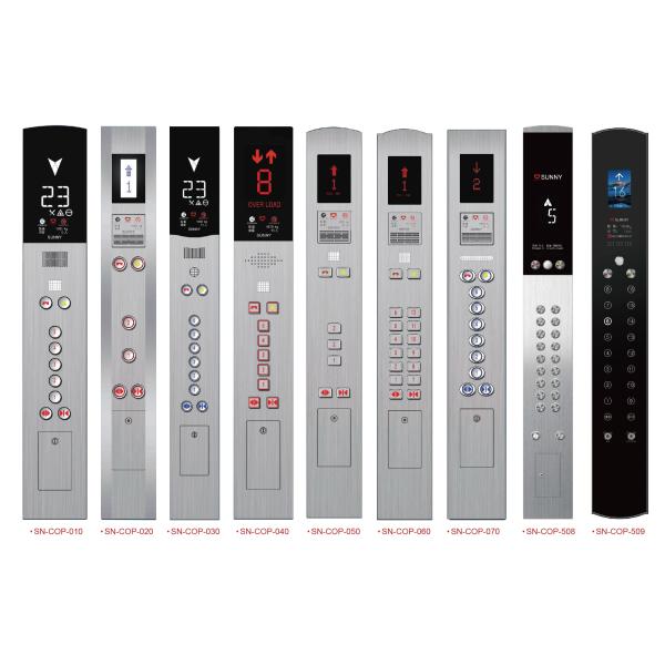 Stainless Steel Elevator Cop Lop Operation Panel Elevator Spare Parts