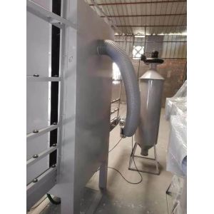 Manual Glass Sandblasting Machine with Vertical Structure Customized to Your