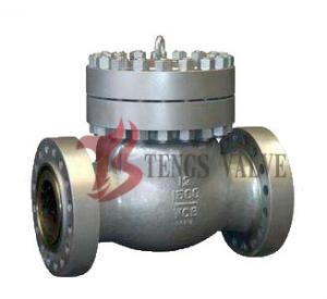 China WCB Swing Check Valve 12 Inch , Cast Steel Check Valve Bolted Cover RJ End on sale