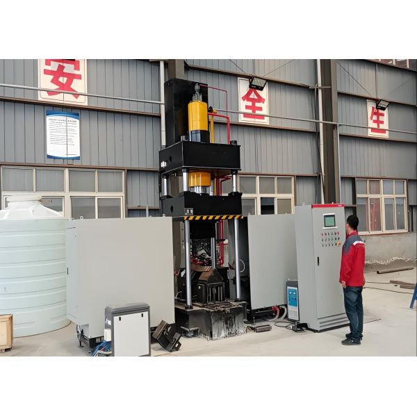 22KW Motor Power Automatic Carbon Steel Construction Press Brake CNC Angle Iron Bending Machine
