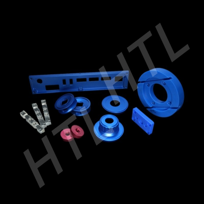 CNC Customizable Custom Stainless Steel Parts With Silver Anodized Surface