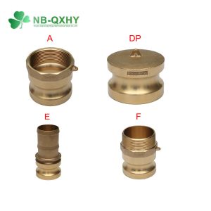 1/2"-8" Brass Quick Hose Coupling Type E F Dp Customization Customized Request