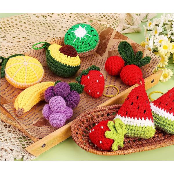 Quality Beginner Crochet Kit - Hand-Crochet, Decorative Keychain, Crochet Kit for Beginners with Step-by-Step Instruction for sale