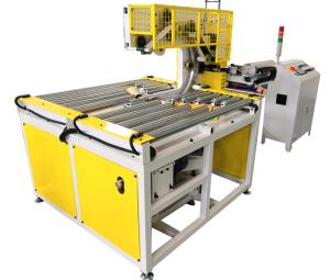  Strong Tension Horizontal Wrapping Machine With PLC Programmer Controller Manufactures
