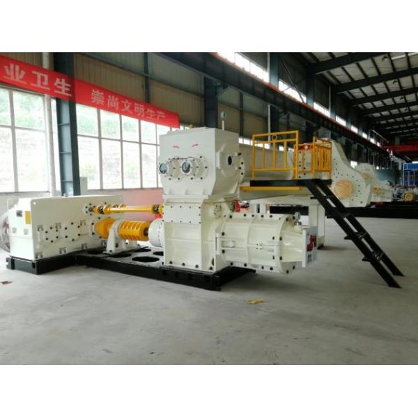 Red Common Solid / Hollow Clay Brick Making Machine Vacuum forming Extruder