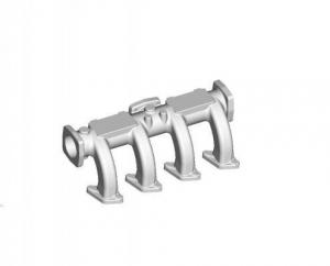  Professional Intake Pipe Reusable Aluminum Casting Molds High Accuracy Manufactures