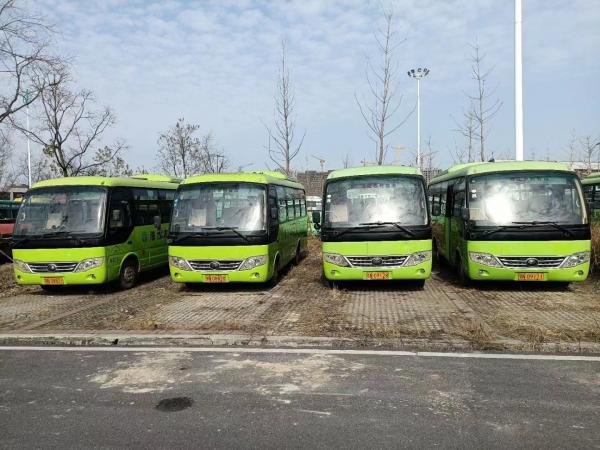 Used Mini Coach ZK6729d Youtong Front Engine Yuchai 4buses In Stock 26seats
