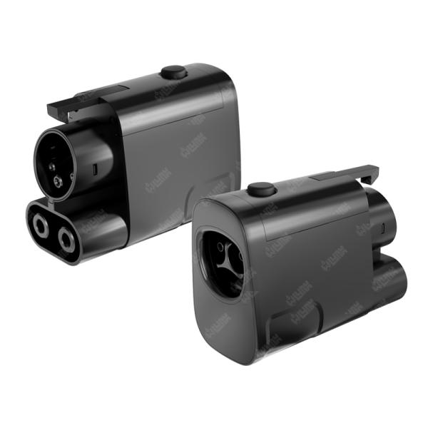 Quality Factory Direct EV Connectors DC EVSE Adapter Tesla to Ccs1 Combo 1 Ccs Charger NACS Adapter for sale