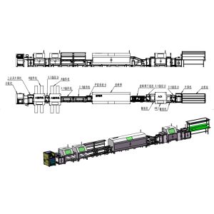 Intelligent PCB insertion and soldering Inspection production Line (Integrating AI insertion, wave soldering, and AOI full process)