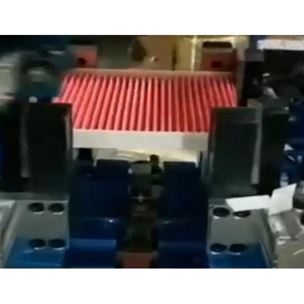 PLCB-500-4 Adjustable Height Rotary Pleating Machine Full Auto Cabin Air Filter Bonding