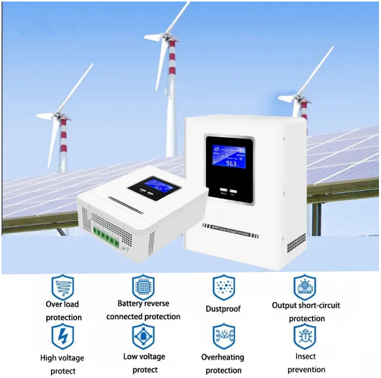 30A Solar Charge Controller For Inverter Off Grid With MPPT Charger