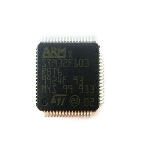 STM32F103RBT6 Mcu 32-bit Stm32f1 Arm M3 Risc 128kb Flash 2.5v/3.3v 64-pin Lqfp