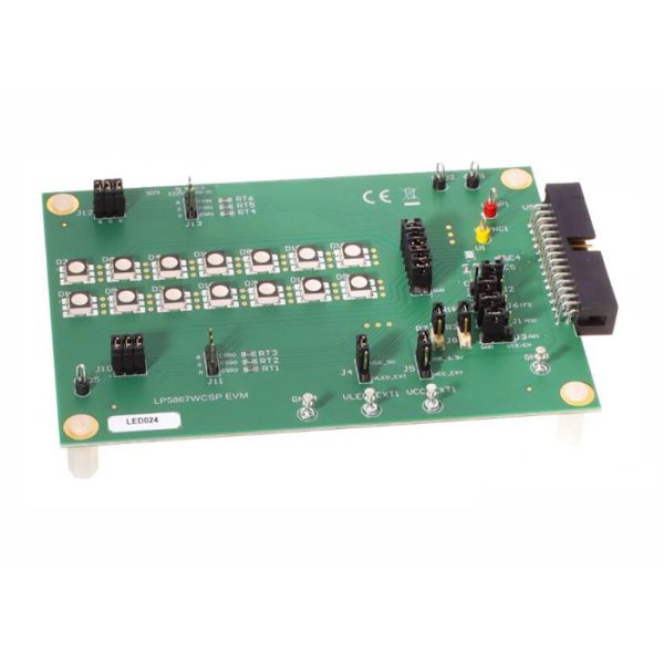 Quality LP5867WCSPEVM Embedded Solutions LP586 RGB LED Matrix Driver Evaluation Module for sale