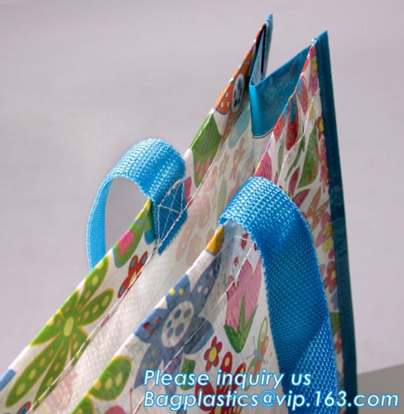 Wholesale custom logo eco-friendly shopping bag recyclable shopping bag pp woven shopping bags,Promotion PP Woven Lamina