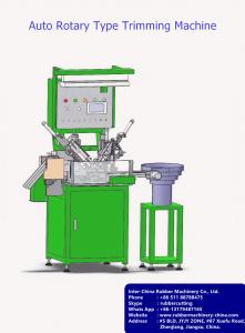 Auto Rotary Type Trimming Machine for oil seal and rubber parts；Cutter