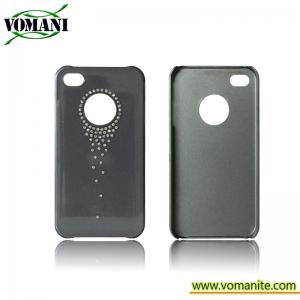  PC gel case cover for Apple iphone 4S with dimaond Manufactures