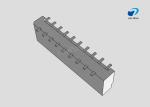 FPC Connectors, Flex-to-Board, 19 Position, 1.0mm pitch, Non-ZIF, Vertical,