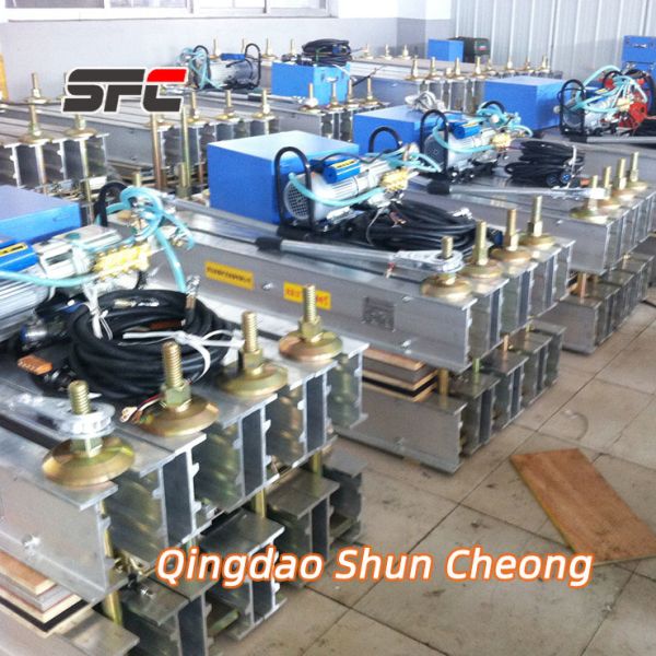 800mm Belt Width Conveyor Belt Vulcanizing Press with Lightweight Aluminum Alloy and Automatic Temperature Control