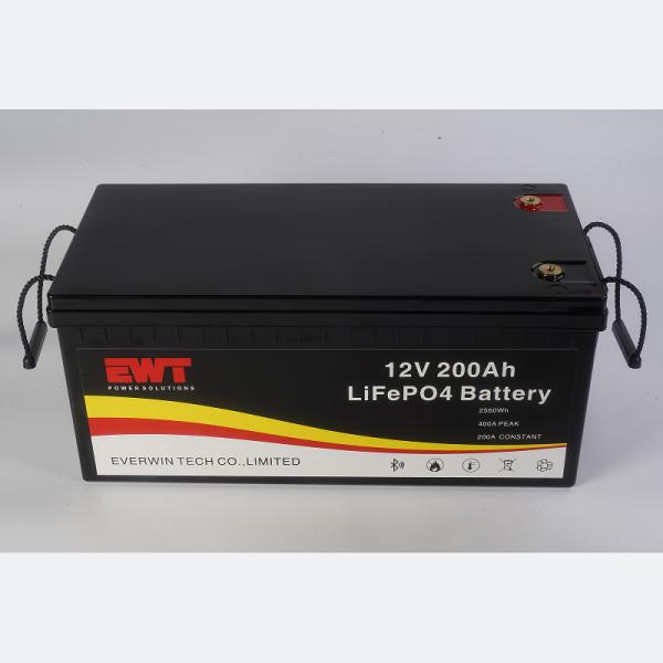 Quality CE Certified 12V Lithium Iron Phosphate Battery with Charge Backup Power For EV for sale
