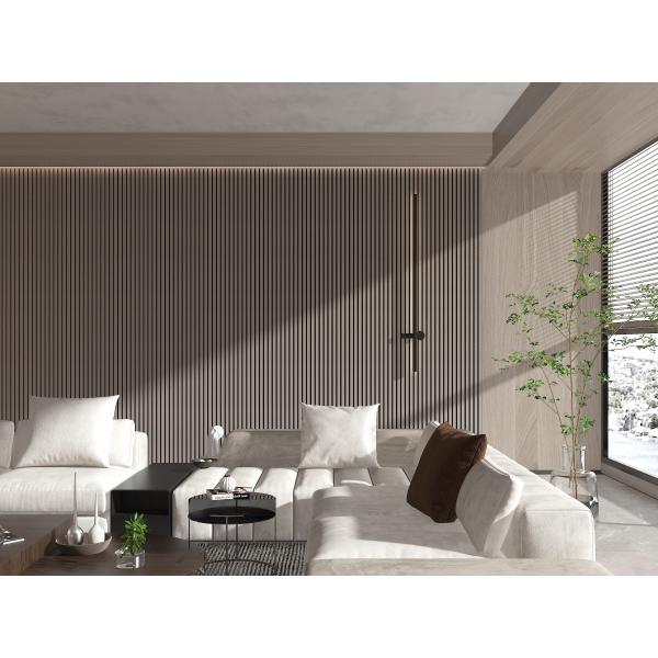 CE Fire Resistant Wall Slat Wood MDF Panel Multipurpose Practical