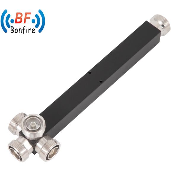  Ultra Wideband 2/3/4 Way Low Pim Reactive High Power Splitter with DIN-F Interface Manufactures