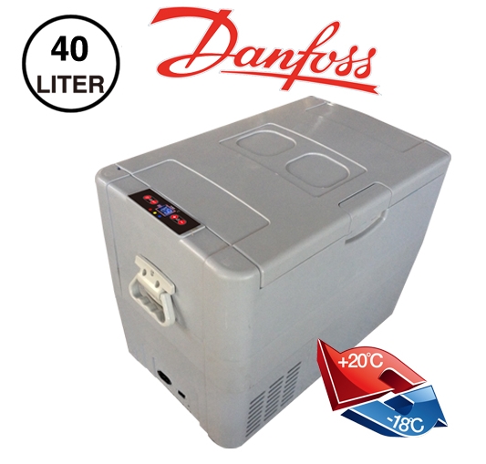 Mini 40L DC freezer solar fridge freezer AC/DC compressor fridge-Danfoss