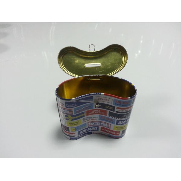 Money Saving Tin Coin Box