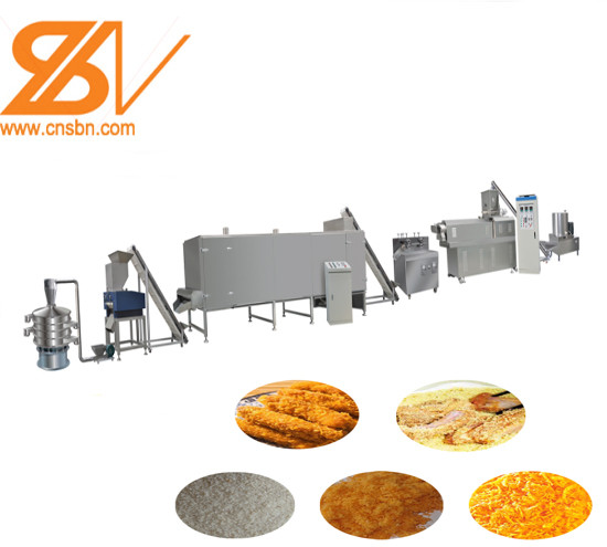 Quality Powerful Bread Crumbs Machine Breadcrumbs Processing Line Easy Operation for sale