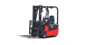 China Three Wheel Electric Forklift Truck , 2 Ton Sit Down Battery Powered Pallet Truck on sale