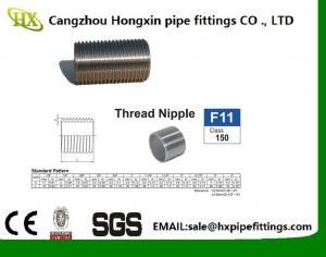  NPT stainless steel pipe fitting full male connection pipe nipple Manufactures
