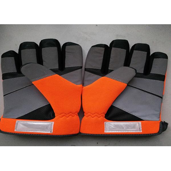 Spandex Traffic Safety Gloves , Reflective Traffic Gloves Free Sample