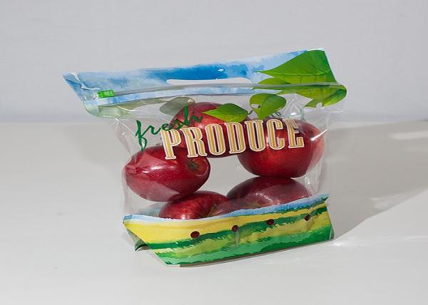 Quality OPP / CPP Fresh Fruit Bags Stand Up Sachet With Holes Custom Printing for sale