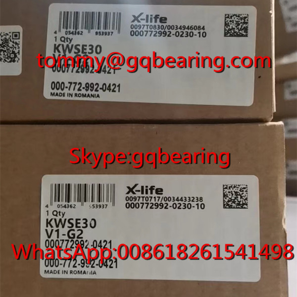 G2 Precision INA KWSE30-V1-G2 Six-row Linear Block KWSE30-G2-V1 Linear Slide