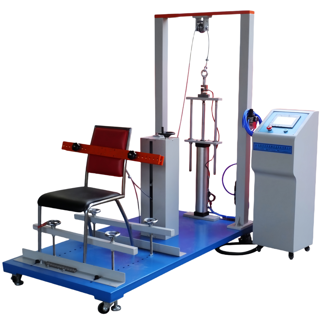 High Precision Office Chair Tester Forward Push and Repeated Pull Back Testing Machine