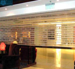  Commerce Use 5000mm Wide 16mm Bar Clear Roller Shutters Manufactures